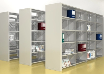 Архивные стеллажи стационарные